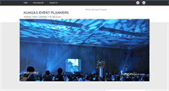 Desktop Screenshot of kungasevent.com